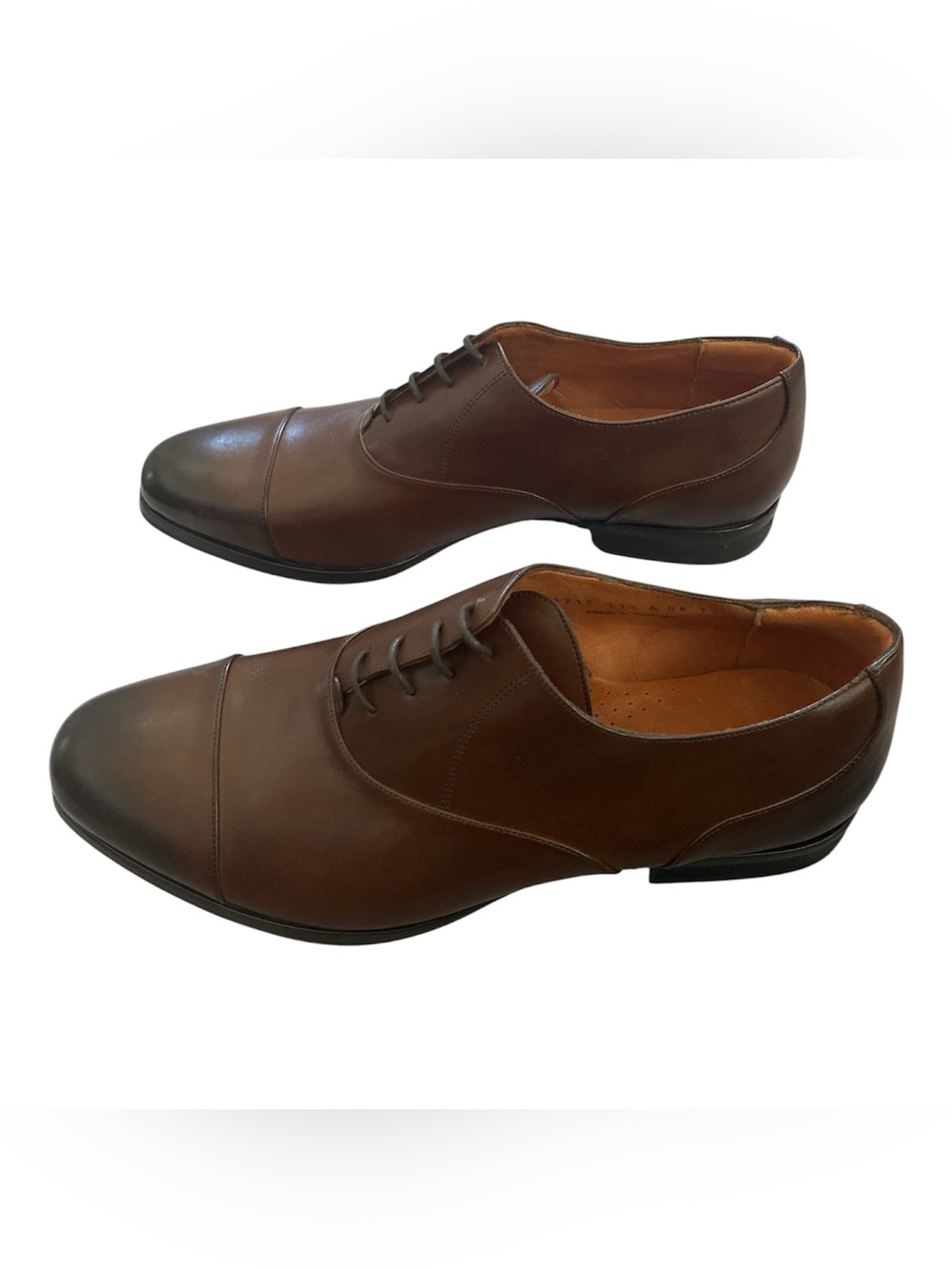 Wolf & shepherd leather upper lace up dress shoes men’s size 11.5
